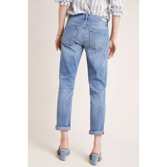 Pilcro & The Letterpress Mid-Rise Slim Boyfriend Jeans - Picture 2 of 9